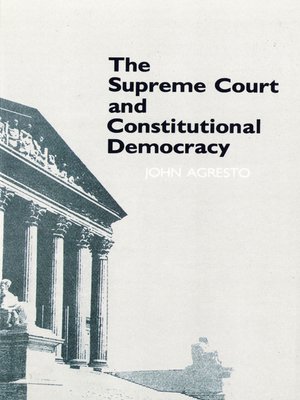 cover image of The Supreme Court and Constitutional Democracy